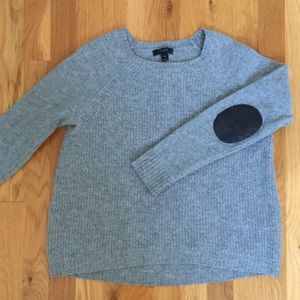 Jcrew elbow patch sweater